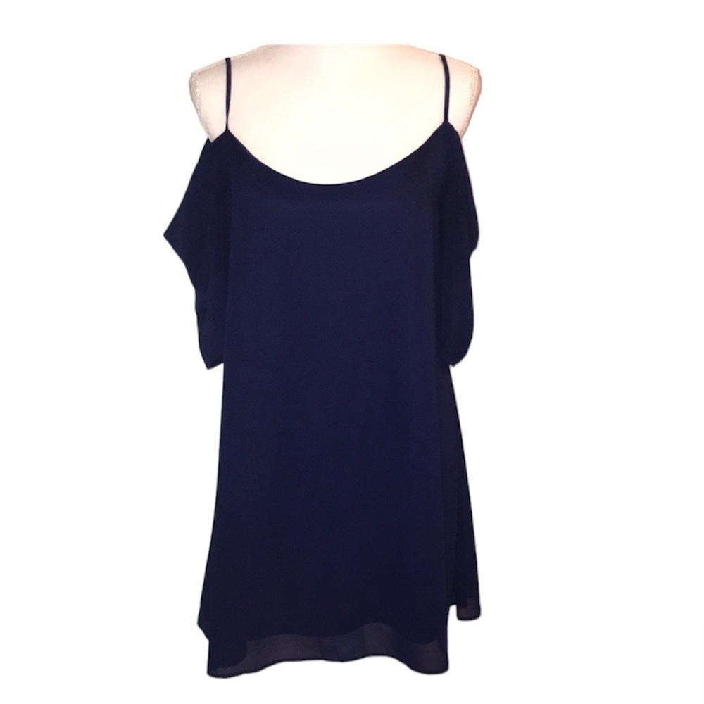 Navy Blue Ladies Dress